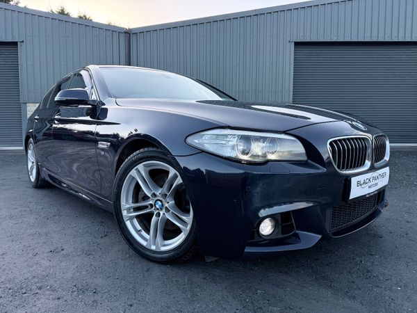 BMW 5-Series Saloon, Diesel, 2015, Blue