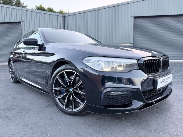 BMW 5-Series Saloon, Petrol Plug-in Hybrid, 2018, Black