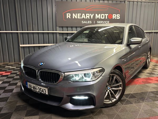 BMW 5-Series Saloon, Diesel, 2019, Blue