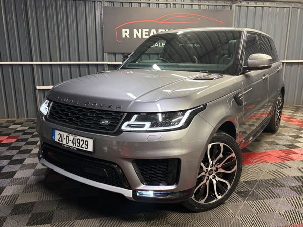 Land Rover Range Rover Sport SUV, Petrol Hybrid, 2021, Grey