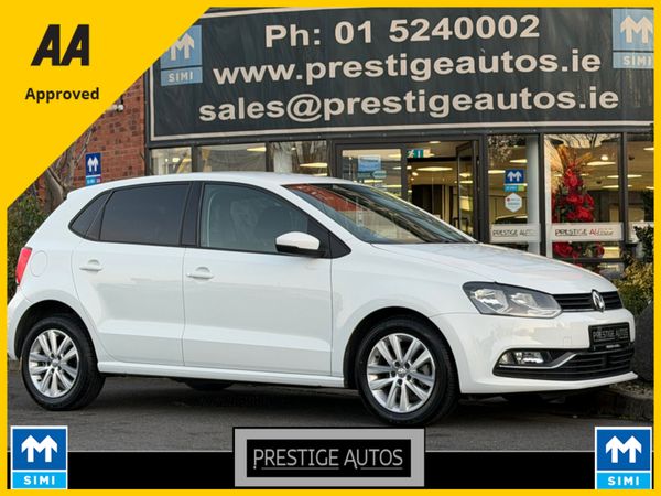 Volkswagen Polo Hatchback, Petrol, 2016, White