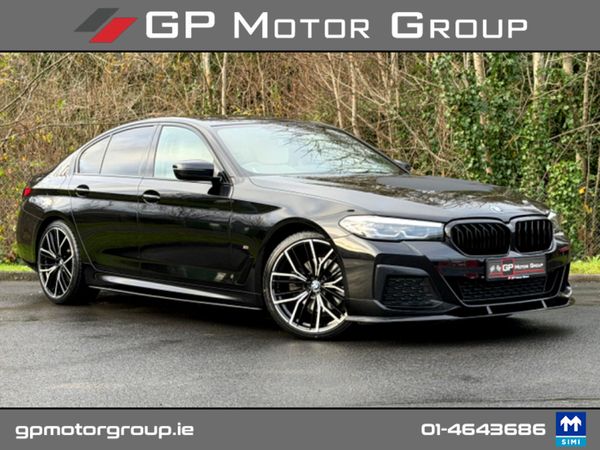 BMW 5-Series Saloon, Diesel, 2020, Black