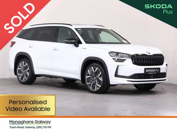 Skoda Kodiaq Estate, Diesel, 2025, White