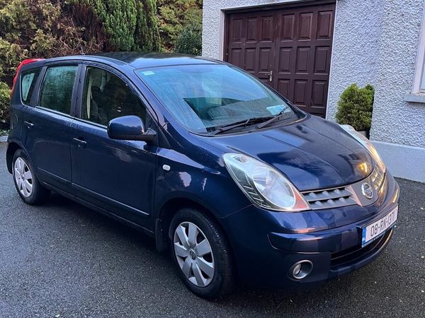 Nissan Note MPV, Petrol, 2008, Blue