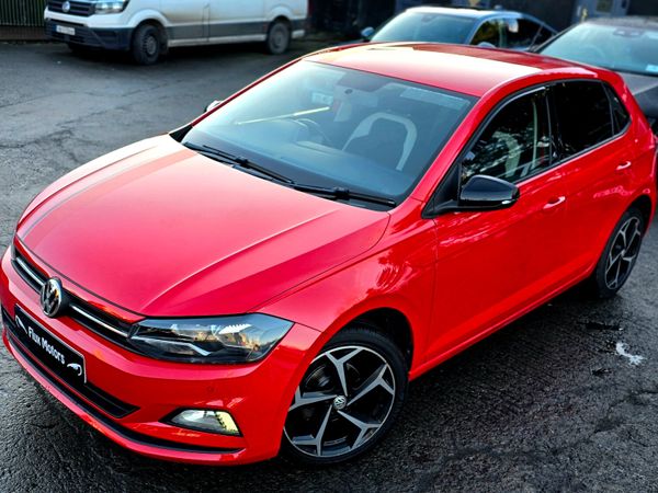Volkswagen Polo Hatchback, Petrol, 2019, Red