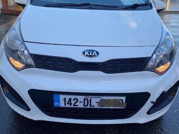 Kia Rio Hatchback, Diesel, 2014, White