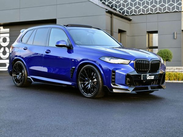 BMW X5 SUV, Electric, 2025, Blue