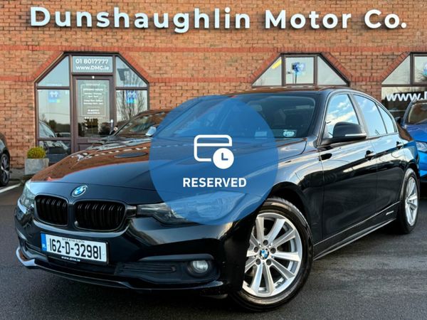 BMW 3-Series Saloon, Diesel, 2016, Black