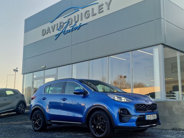 Kia Sportage MPV, Diesel Hybrid, 2021, Blue