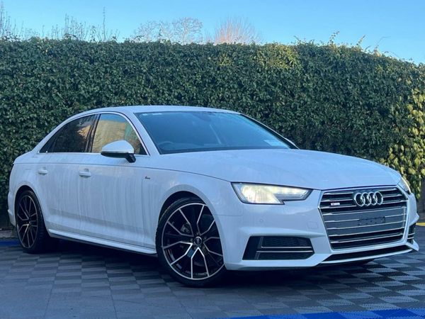 Audi A4 Saloon, Petrol, 2016, White