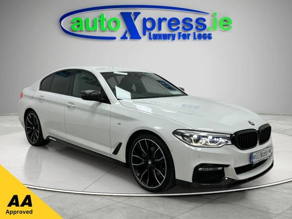 BMW 5-Series Saloon, Diesel, 2018, White