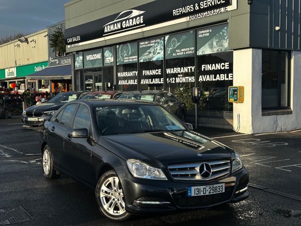 Mercedes-Benz C-Class Saloon, Diesel, 2013, Black