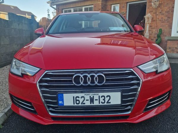 Audi A4 Saloon, Petrol, 2016, Red