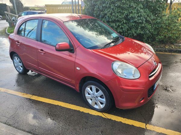 Nissan Micra Hatchback, Petrol, 2011, Red