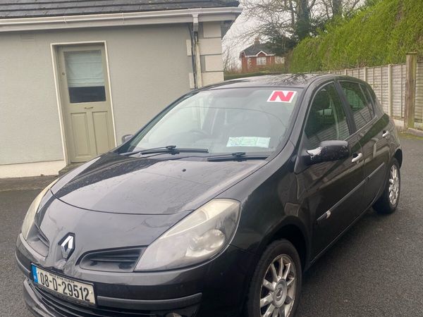 Renault Clio Hatchback, Petrol, 2008, Black