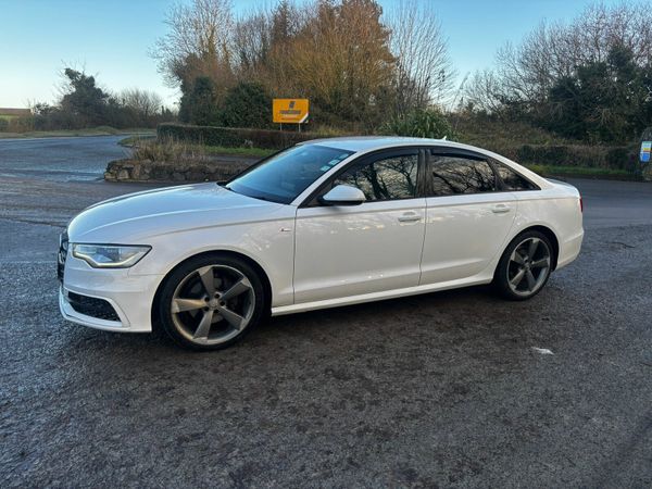 Audi A6 Saloon, Diesel, 2014, White