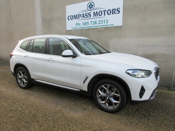 BMW X3 SUV, Petrol Hybrid, 2022, White