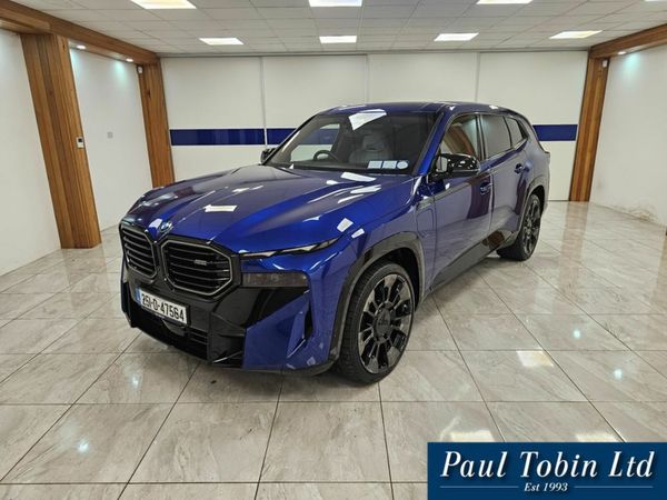 BMW XM SUV, Petrol Plug-in Hybrid, 2025, Blue