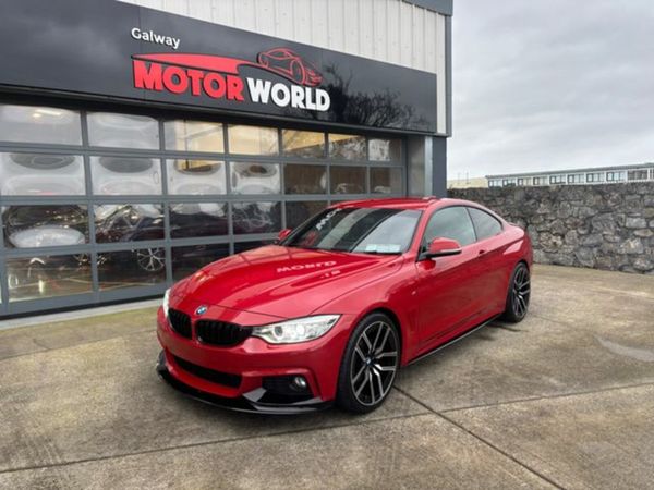 BMW 4-Series Coupe, Diesel, 2017, Red