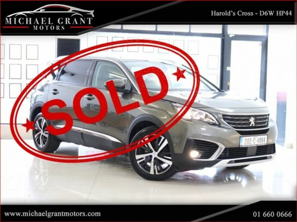 Peugeot 5008 MPV, Diesel, 2020, Grey