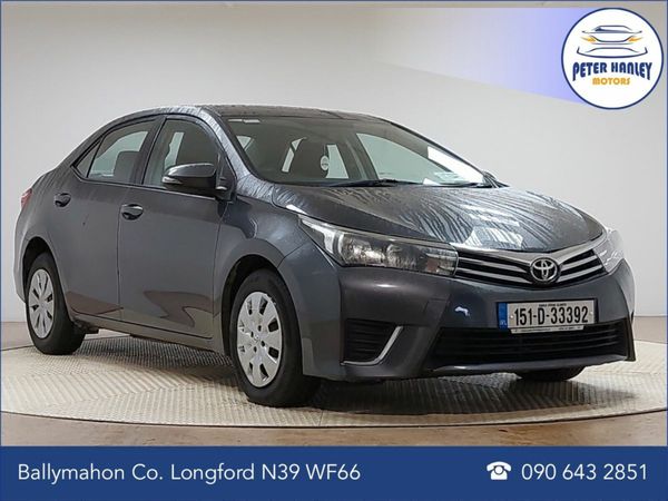 Toyota Corolla Saloon, Diesel, 2015, Grey