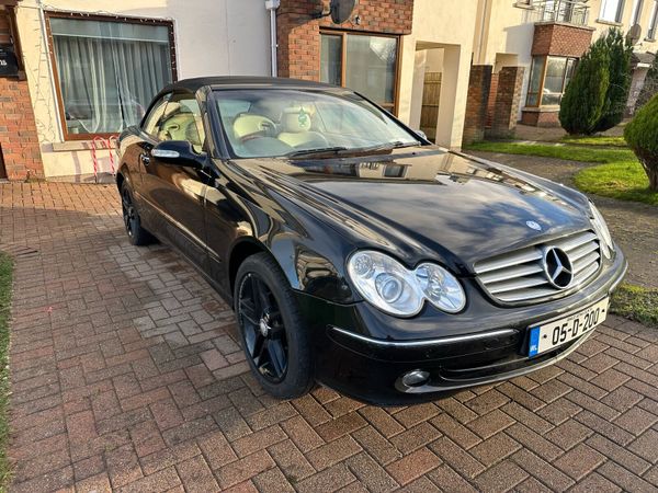 Mercedes-Benz CLK Convertible, Petrol, 2005, Black