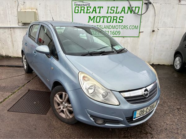 Opel Corsa Hatchback, Petrol, 2009, Blue