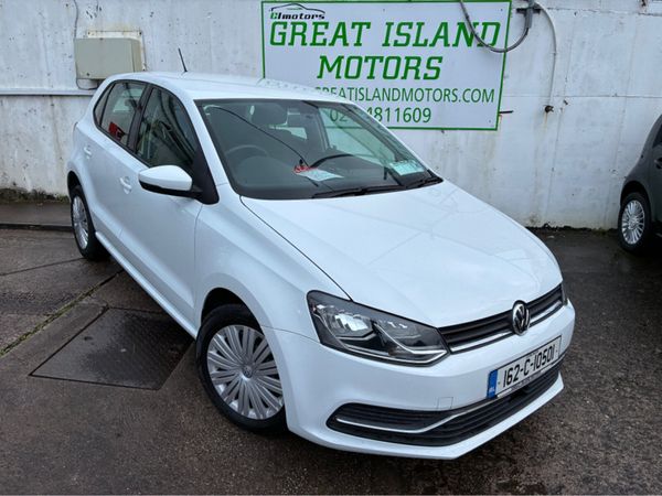 Volkswagen Polo Hatchback, Petrol, 2016, White