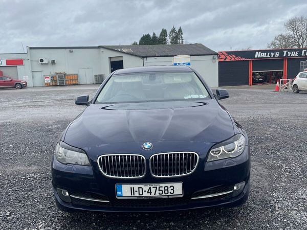 BMW 5-Series Saloon, Diesel, 2011, Blue