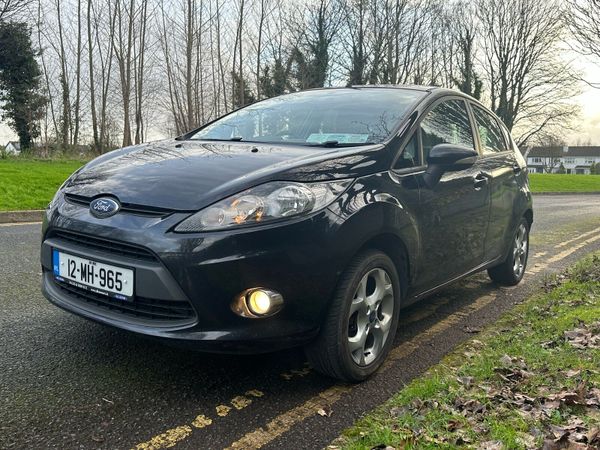 Ford Fiesta Hatchback, Petrol, 2012, Black