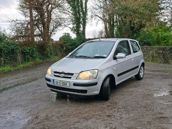 Hyundai Getz Hatchback, Petrol, 2004, Silver