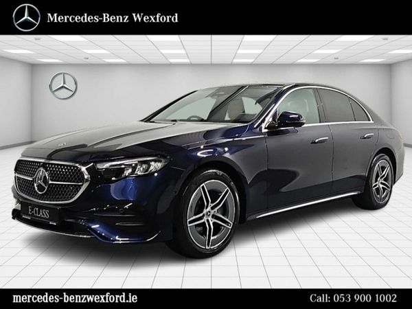 Mercedes-Benz E-Class Saloon, Diesel Plug-in Hybrid, 2026, Blue