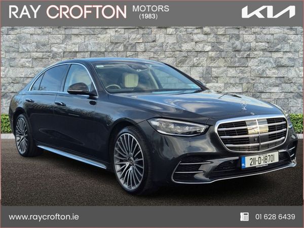 Mercedes-Benz S-Class Saloon, Petrol Hybrid, 2021, Grey