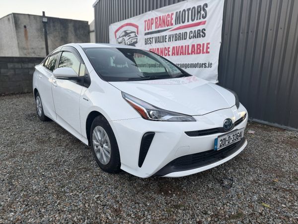 Toyota Prius Hatchback, Petrol Hybrid, 2020, White