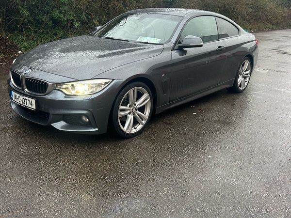 BMW 4-Series Coupe, Diesel, 2014, Grey