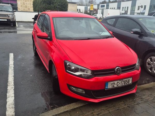 Volkswagen Polo Hatchback, Petrol, 2012, Red