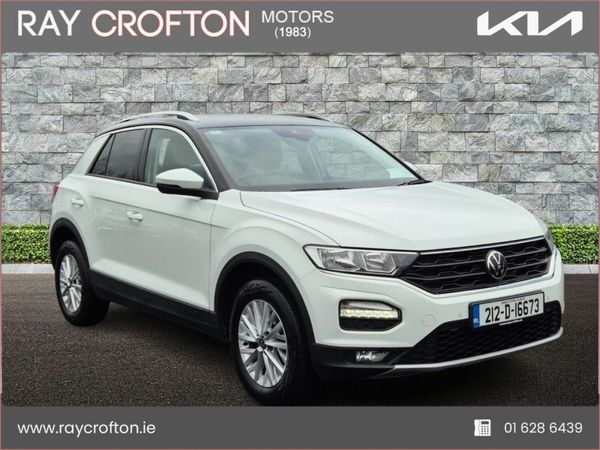 Volkswagen T-Roc SUV, Petrol, 2021, White
