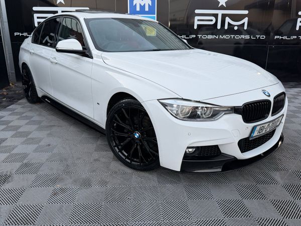 BMW 3-Series Saloon, Petrol Plug-in Hybrid, 2018, White