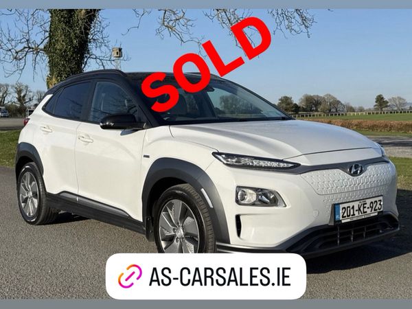 Hyundai KONA MPV, Electric, 2020, White