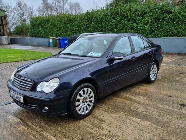 Mercedes-Benz C-Class Saloon, Petrol, 2007, Blue