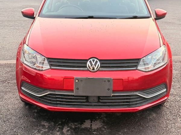 Volkswagen Polo Hatchback, Petrol, 2016, Red
