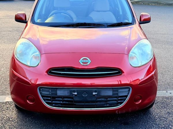 Nissan March Hatchback, Petrol, 2013, Red