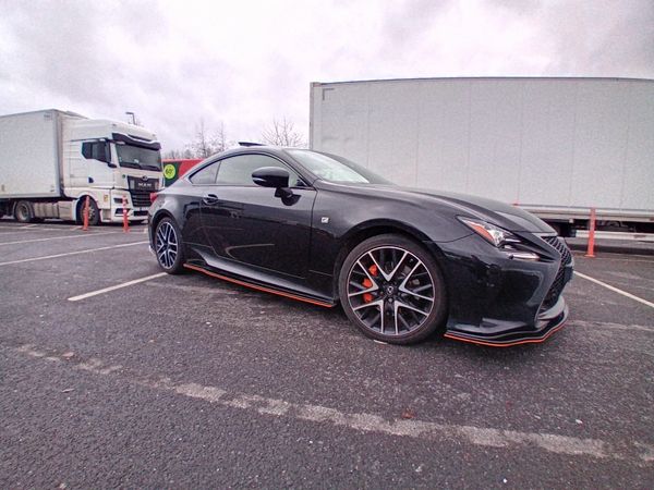 Lexus RC Coupe, Petrol Hybrid, 2018, Black