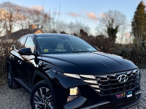 Hyundai Tucson SUV, Petrol Hybrid, 2024, Black