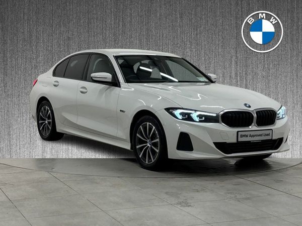 BMW 3-Series Saloon, Petrol Plug-in Hybrid, 2023, White