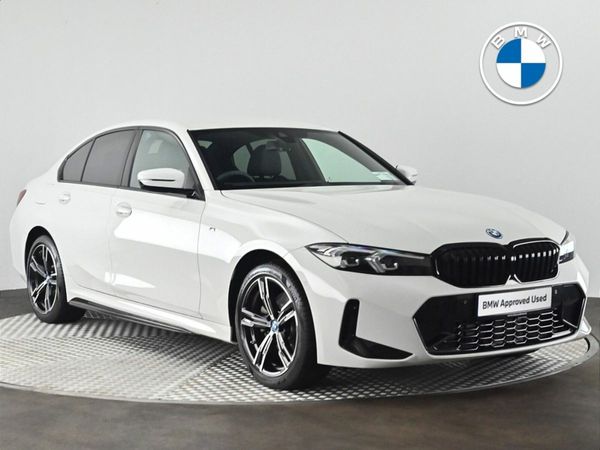 BMW 3-Series Saloon, Petrol Plug-in Hybrid, 2024, White