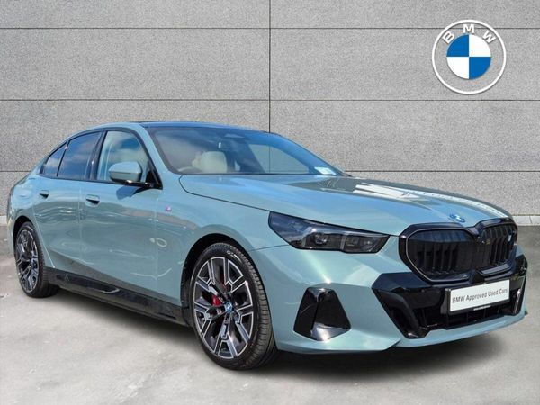 BMW i5 Saloon, Electric, 2025, Green