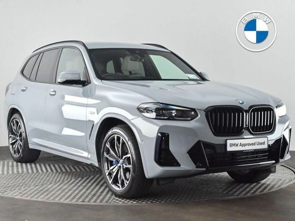 BMW X3 SUV, Petrol Plug-in Hybrid, 2022, Grey
