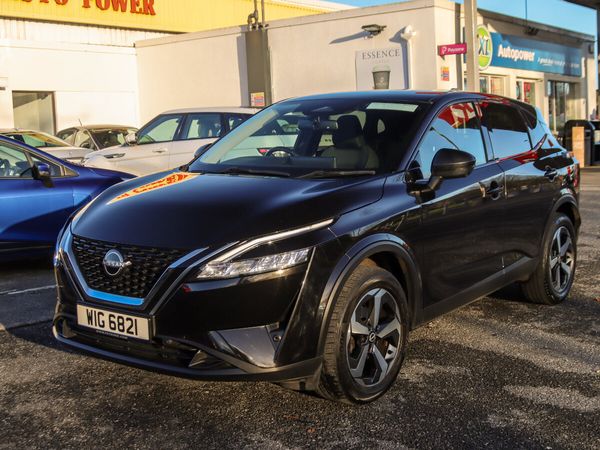 Nissan Qashqai SUV, Petrol Hybrid, 2022, Black