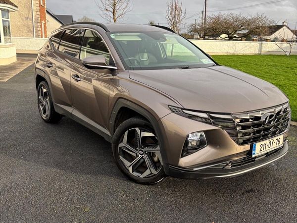 Hyundai Tucson SUV, Petrol Hybrid, 2021, Brown